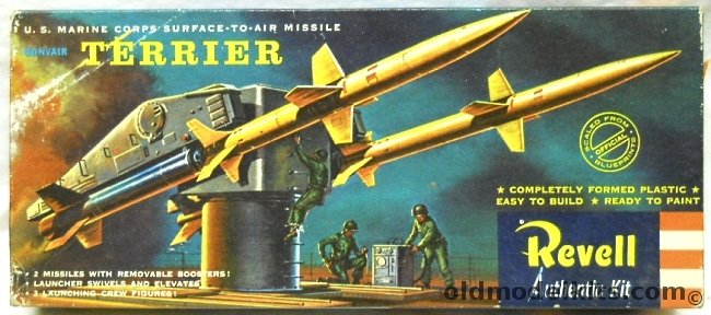 Revell 1/40 Convair Terrier RIM-2 Missiles with Launcher - 'S' Issue, H1813-98 plastic model kit
